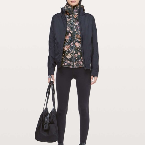 Lululemon Scuba Hoodie Light Cotton Fleece Frosted Rose Multi Size 8 - Picture 3 of 13